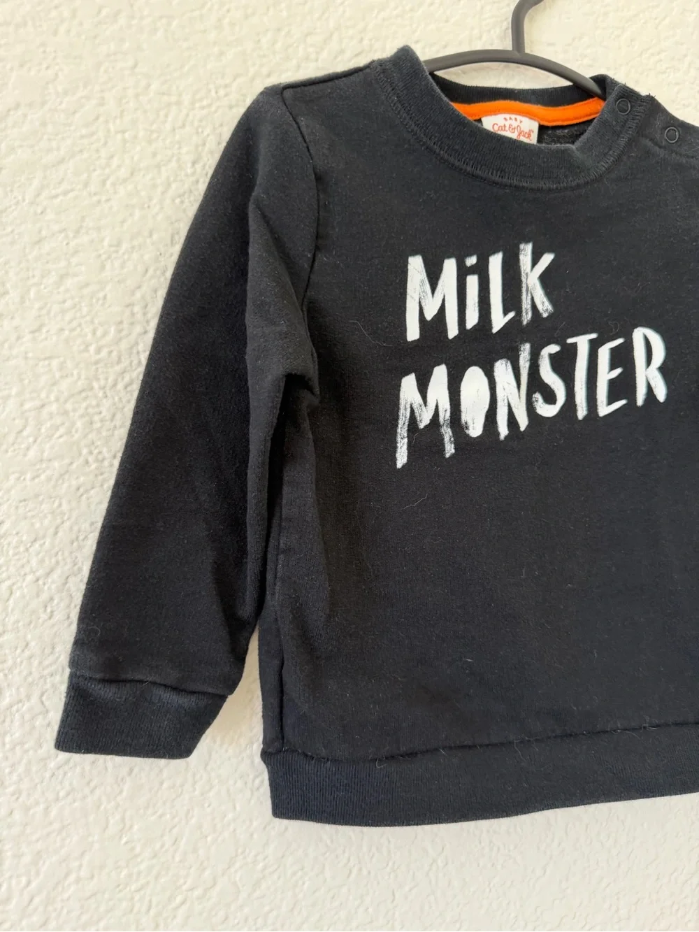 Cat & Jack Milk Monster Outfit